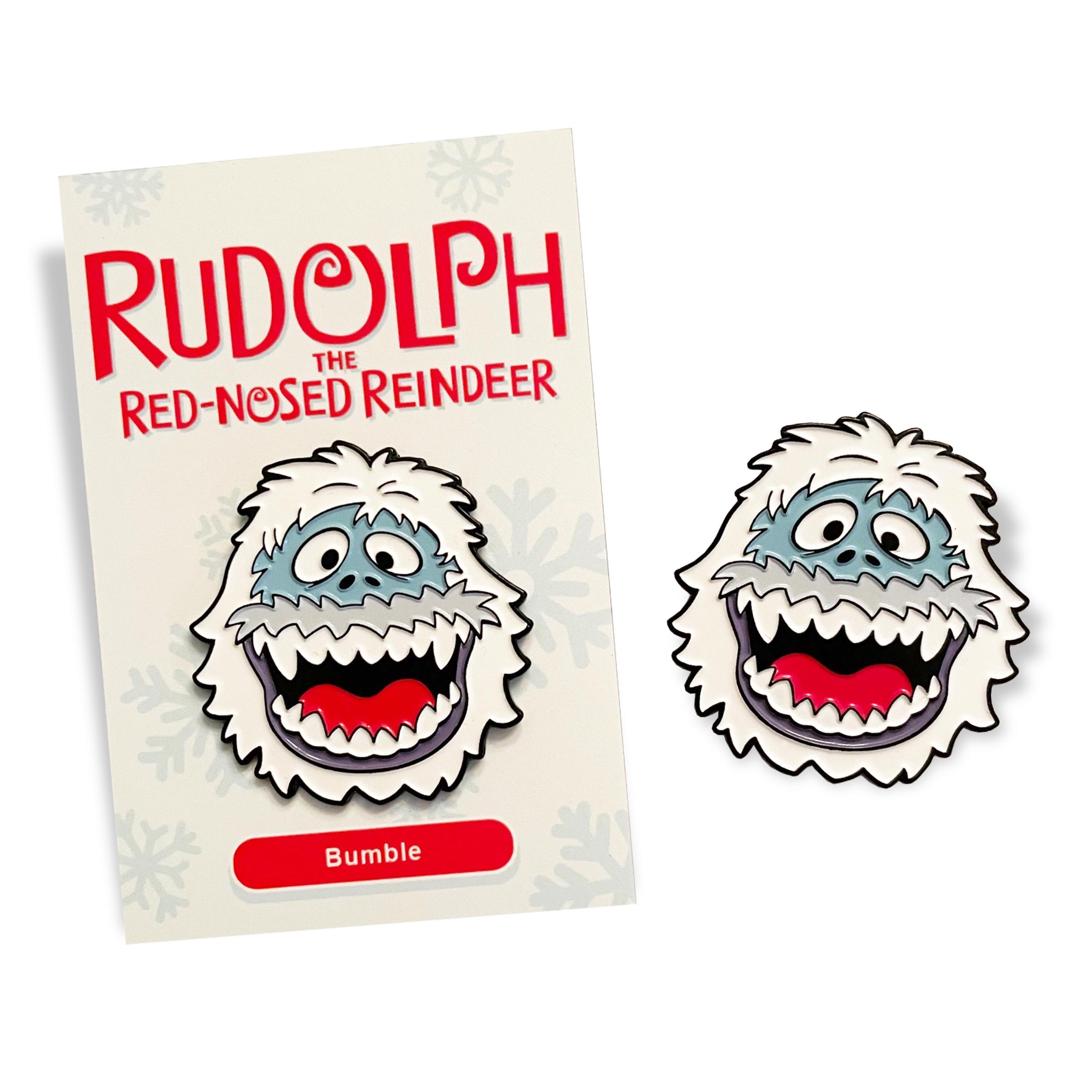 Rudolph the Red Nosed Reindeer Holiday Pin Pack - Etsy