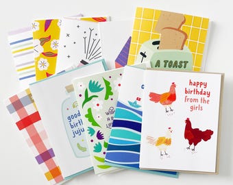 Greeting Card Grab Bag: 10 Assorted Occasion Cards