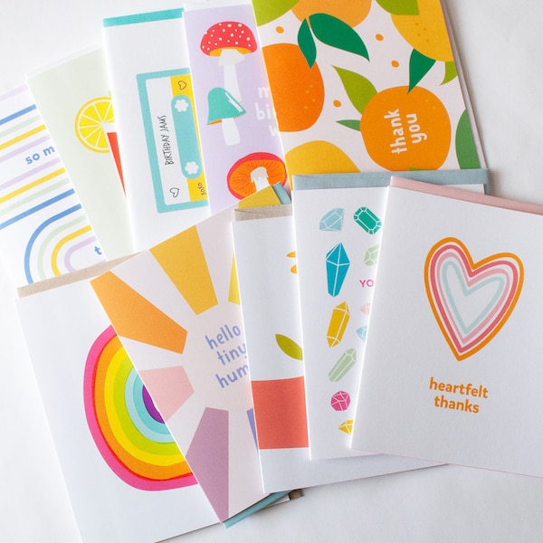 Greeting Card Assortment! 10 card grab bag | Surprise mix for everyday occasions