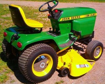John Deere Hydro static Tractor Type 317 All Inclusive Technical Service Manual Download PDF