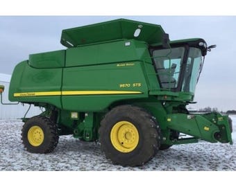 John Deere 9570STS, 9670STS, 9770STS, 9870STS Combines Diagnostic and Test Service Manual Download PDF