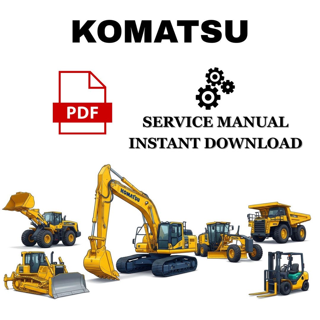 Komatsu PC138US-10 (ITA) Excavator Shop Service Manual S/N F40003