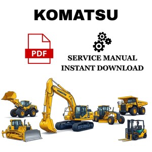 Komatsu D155AX-8, D155PX-8 Bulldozer Shop Service Manual 100001, 170001 and up(SEN06948-04)