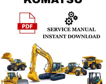 Komatsu D375A-6 Service Manual (Extreme Cold Area Spec) (PDF Download)