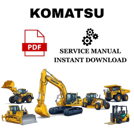 Komatsu PC490LCI-11 (JPN) For North America Excavator Shop Service Manual S/N 85113-up Complete Repair Guide