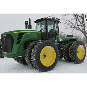 Manual de servicio y reparación de tractores articulados 4x4 John Deere 9230, 9330, 9430, 9530 y 9630 (PDF)