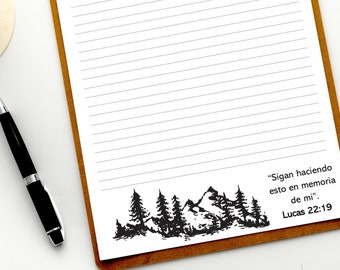SPANISH Memorial Campaign | Luke 22:19 | JW Letter Writing Stationary | Lord’s Evening Meal Invitation | Instant Download