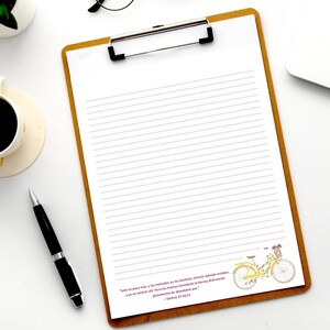 ESPAÑOL Salmo 37:10-11 / JW Escritura de cartas estacionaria / Descarga instantánea / Digital