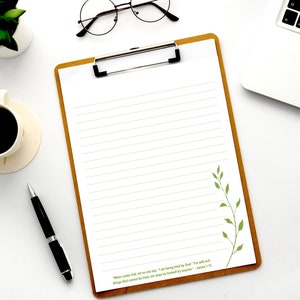 Santiago 1:13 y 1 Juan 5;19 / Pruebas / Dificultades / Sufrimiento / Hoja de escritura de cartas JW / Inglés / Descarga instantánea / Digital