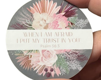 2024 Yeartext Psalm 56:3 JW Sticker