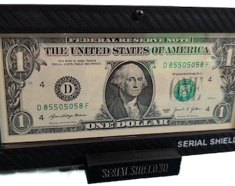 Archival Mylar Currency Frame – Dollar Bill Display Holder (4 Mil)