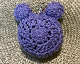 Crochet Mickey mouse keychain