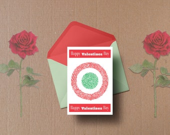 Valentine's Day Card: Love Quote Gift (Digital Print)