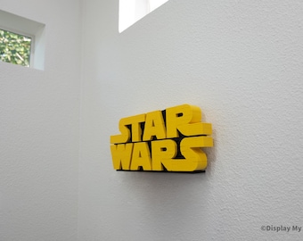 Soporte de pared para el logotipo de LEGO® Star Wars 75407 / Incluye accesorios de montaje