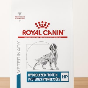 Royal Canin Veterinary Diet Hydrolyzed Protein HP Dry Dog Food – 7.7 lb Bag | Hypoallergenic Dog Food for Allergies & Sensitive Stomachs