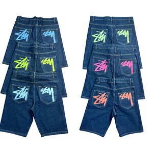 Stussy-spijkerbroek + gratis kaartje van plastic tas en tag