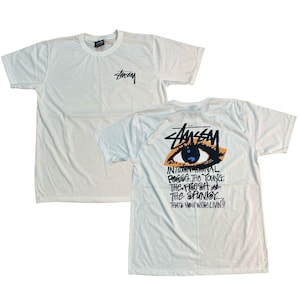 T-shirt Stussy Eye + sac cadeau et carte cadeau gratuits.