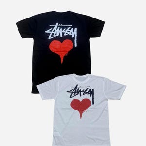 Cuore Stussy + busta in polietilene e cartellino omaggio