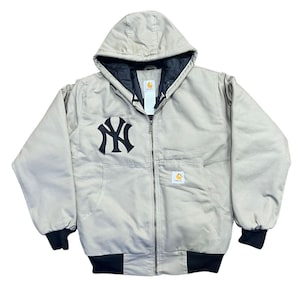 Carhatt x Yankees Kapuzenjacke + gratis Plastiktasche und Anhängerkarte