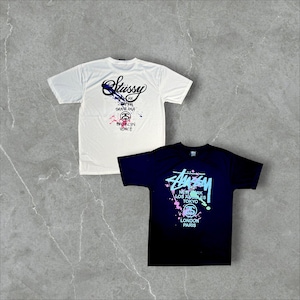 Stussy wereldtournee splash + gratis plastic tas en tag-kaart