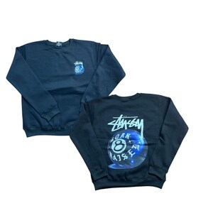 Moletom Stussy 8 Ball + sacola de presente e cartão de identificação grátis.