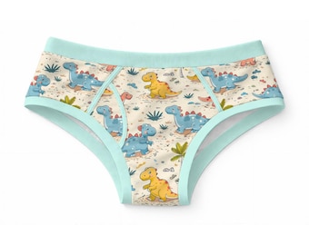 Dino Print Training Briefs