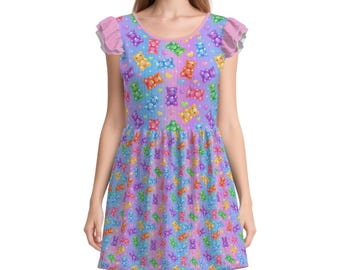 ABDL Gummy Bear Onesie Dress