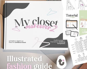 Weekly Outfit Planner: Printable Closet Organizer & Style Guide (PDF Download)