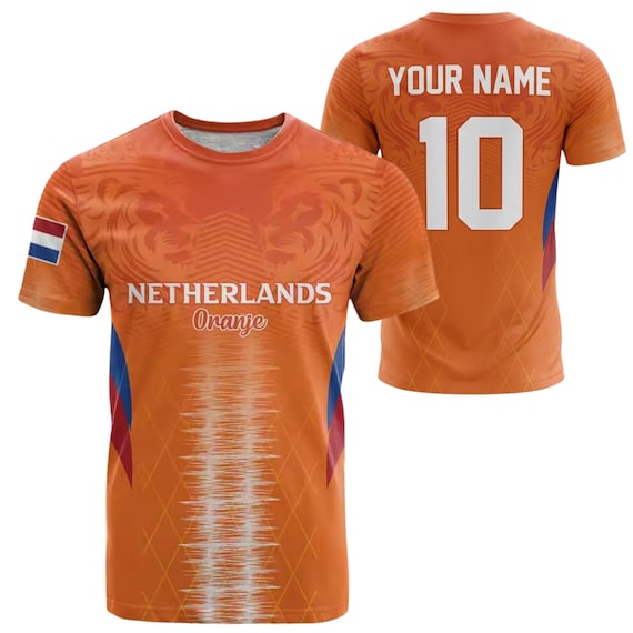 Personalized Netherlands Oranje Shirt, Custom Name Number Dutch