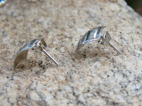Sterling Silver Rectangular Earrings, 925 Jewelry… - image 3