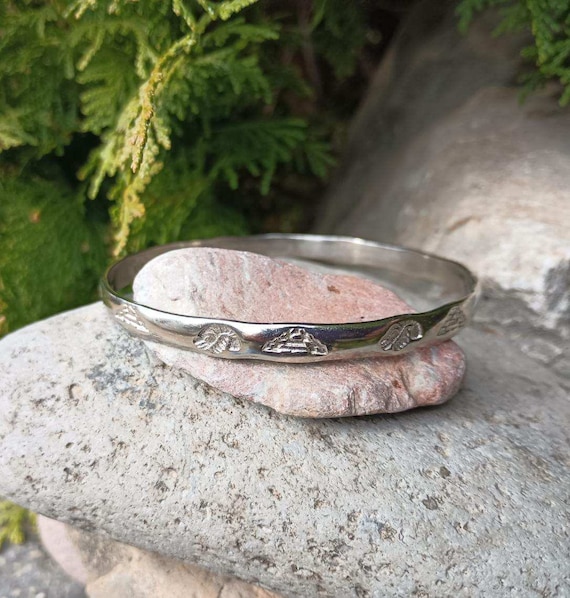 Mexican silver deals bangles