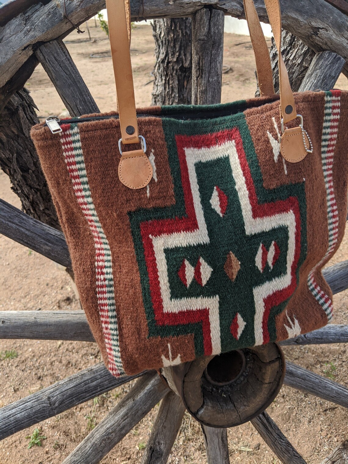 Saddle Blanket Purse Wool Shoulderbag Western Wear Cowgirl Etsy