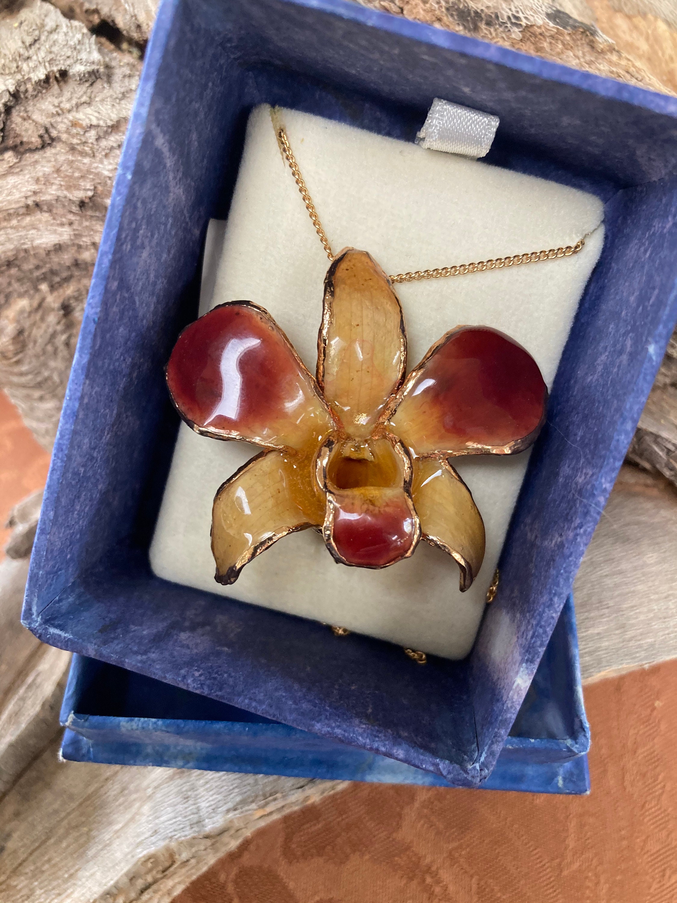 Singapore orchid best sale jewellery