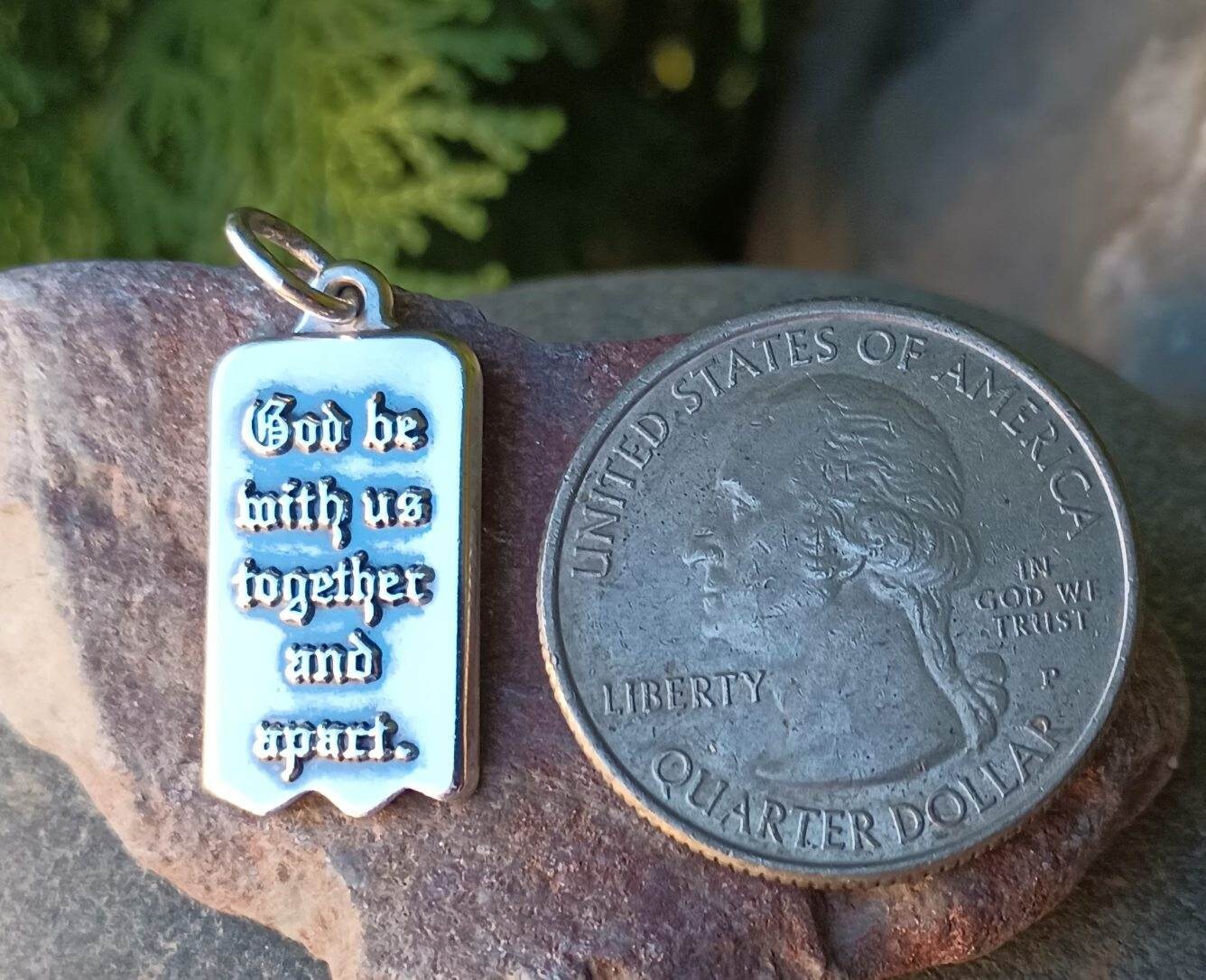 James avery god be with hotsell us together and apart charm