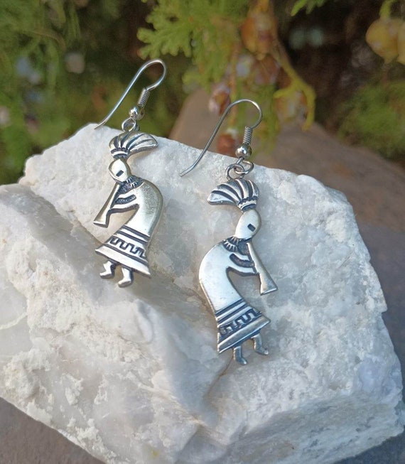 Thicker Kokopelli Vintage Native American Navajo Sterling Silver Dancer Bracelet Thicker Kokopelli Vintage Native American Navajo Sterling Silver Dancer Bracelet
