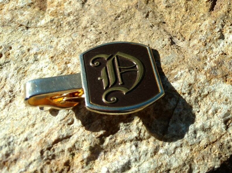 Wedding gifts for him tie tack Swank cufflinks and tie clip Christmas Vintage apparel men/'s fashion brown Swank Jewelry tuxedo