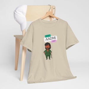 Funny Graphic Tee - &#39;Kitne Aadmi The?&#39; Gifts for Bollywood Lover | Desi Memes Shirt | Bollywood themed T-shirt, Indian movie dialogue | Desi