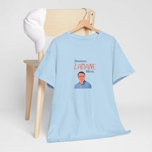 Humare Zamane Mein T-shirt: Indian Meme Heavy Cotton Tee