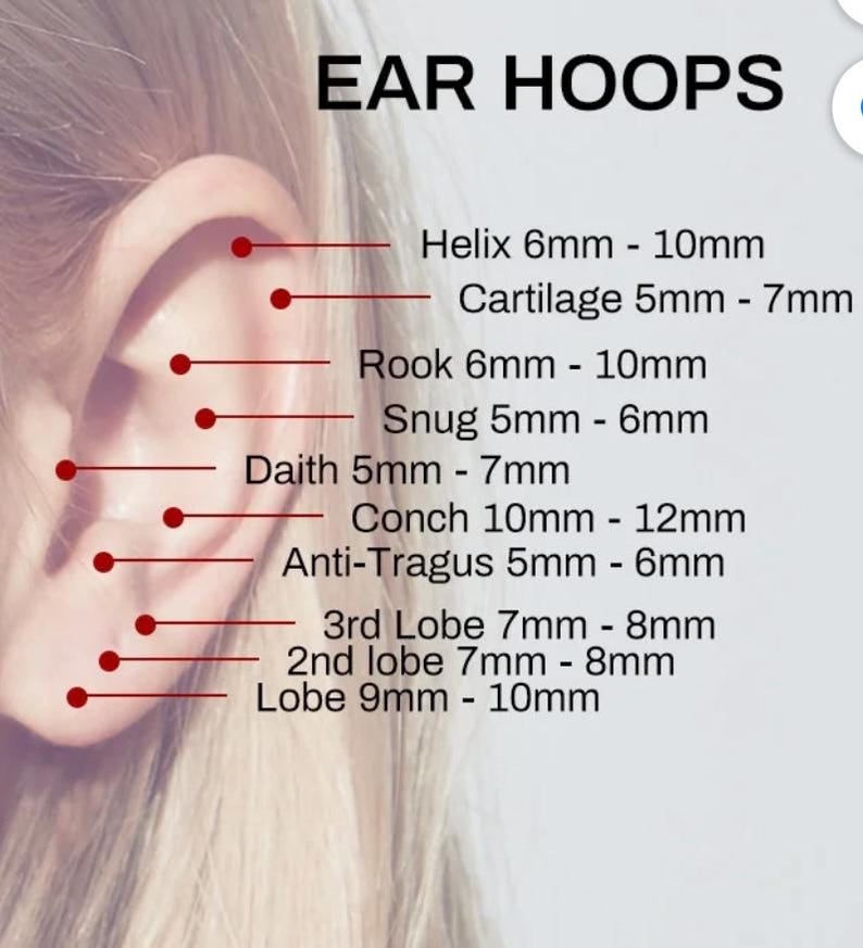Ear Rook Location Surgical Steel Hinged Segment Clicker Hoop Ring 14g 16g 18g 20g Lip Ear ...