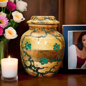 huisdier urn voor as doos voor herdenkings urn voor honden as Urn voor kat as gratis gepersonaliseerde houten urn voor crematie urn voor as