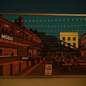 Modo Nightclub Liverpool Wall Art Print