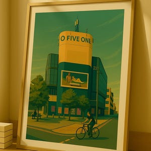 Ofiveone Nightclub Liverpool Wall Art Print