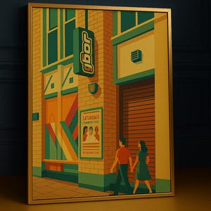 GBar Liverpool Wall Art Print