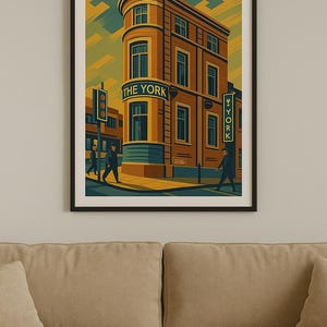 The York Sheffield Wall Art Print