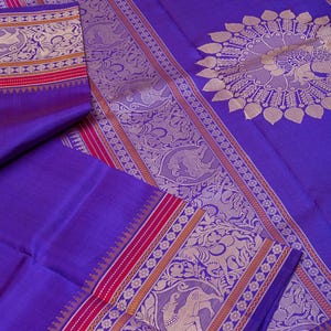 Exquisite Pure Handloom Kanjivaram Silk Saree