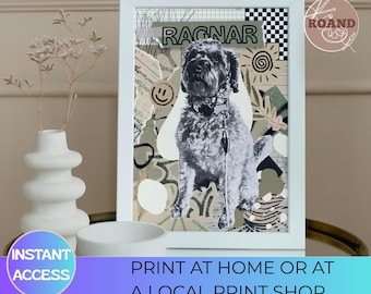 Retratos personalizados de animais de estimação usando fotos de pets. Retratos digitais personalizados de cães e gatos. Retratos personalizados de cães. Arte personalizada de animais de estimação. Desenhos de animais de estimação. Pôsteres.