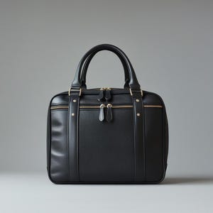 Leather bag, Black leather laptop bag, Leather laptop bag, Black laptop bag, Black office bag, Office bag, Laptop sleeve, Leather office bag