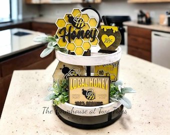 Tiered Tray Decor | Tiered Tray Bundle | Honey Bee Tiered Tray Decor