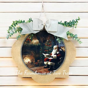 Winter Interchangeable Door Hanger | Seasonal Door Hanger | Farmhouse Door Hanger | Ready to Ship