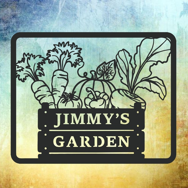 Garden Stake Personalized Personalized Metal Garden Sign - Custom Yard Art With Multiple Size Options Outdoor Home Decor